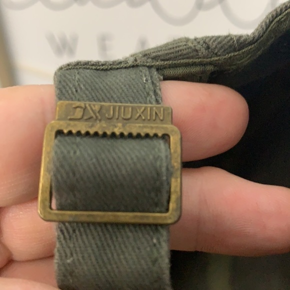 United States Air Force Embroidered Army Green Adjustable 100% Cotton Cap Hat - Picture 11 of 16